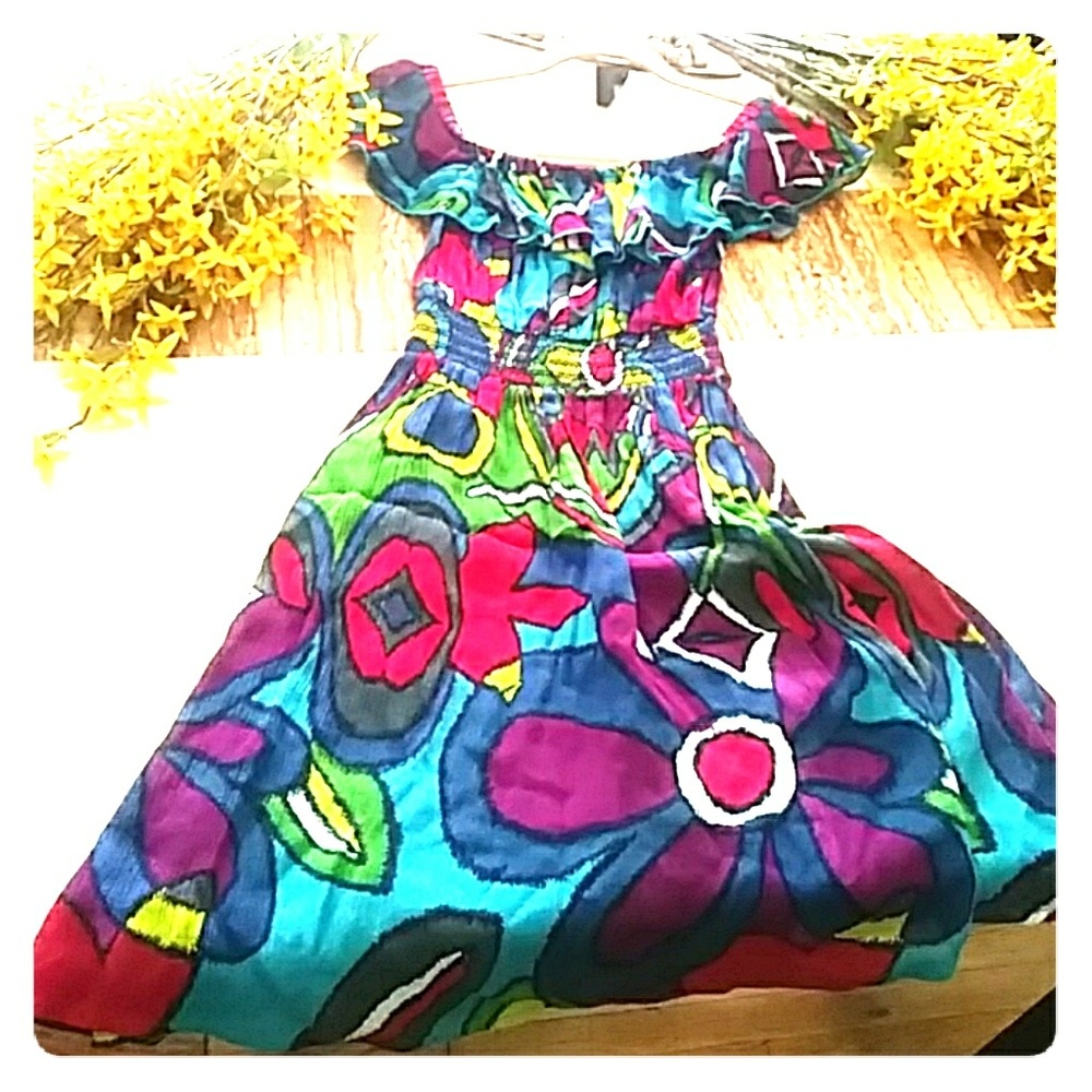 Off shoulder Summer Dress
